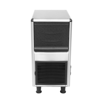 Admiral Craft LIIM-77 14.75" Bullet Shaped Ice Ice Maker With Bin, Cube-Style - 50-100 lbs/24 Hr Ice Production, Air-Cooled, 110 Volts