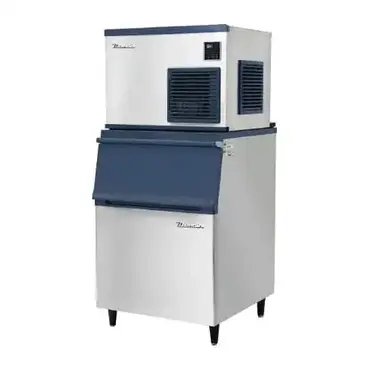Blue Air Commercial Refrigeration BLMI-500AD 30" Crescent Cubes Ice Maker, Cube-Style - 500-600 lb/24 Hr Ice Production, Air-Cooled, 115 Volts