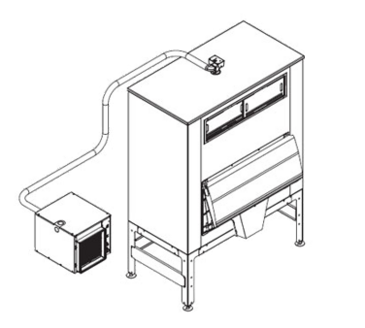 Follett LLC MCC425ABS Maestro Plus™ Chewblet® Ice Machine