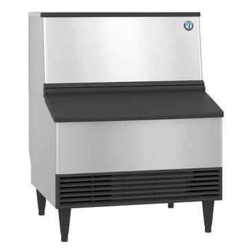 Hoshizaki KM-301BWJ 30" Crescent Cubes Ice Maker With Bin, Cube-Style - 200-300 lbs/24 Hr Ice Production, Water-Cooled, 115 Volts