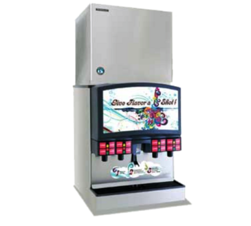 Hoshizaki KMD-860MWJ 30" Crescent Cubes Ice Maker, Cube-Style - 900-1000 lbs/24 Hr Ice Production, Water-Cooled, 208-230 Volts
