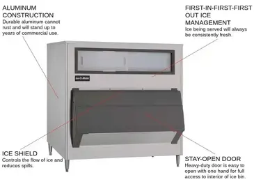 ICE-O-Matic B1325-60 Ice Bin
