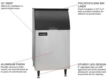 ICE-O-Matic B42PS Ice Bin