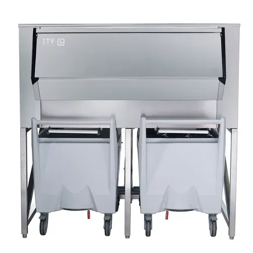 ITV Ice Makers SCD-900 Ice Storage Bin with Carts