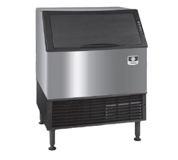 Manitowoc UDF0310W 30" Full-Dice Ice Maker With Bin, Cube-Style - 200-300 lbs/24 Hr Ice Production, Water-Cooled, 115 Volts