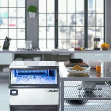Maxx Cold Maxximum MIM320N Maxx Ice Digital Undercounter Ice Maker With Bin