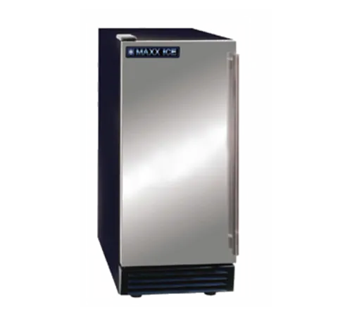 Maxx Cold Maxximum MIM50 14.60" Full-Dice Ice Maker With Bin, Cube-Style - 50-100 lbs/24 Hr Ice Production, Air-Cooled, 115 Volts