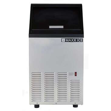 Maxx Cold Maxximum MIM75 16.50" Bullet Shaped Ice Ice Maker With Bin, Cube-Style - 50-100 lbs/24 Hr Ice Production, Air-Cooled, 115 Volts