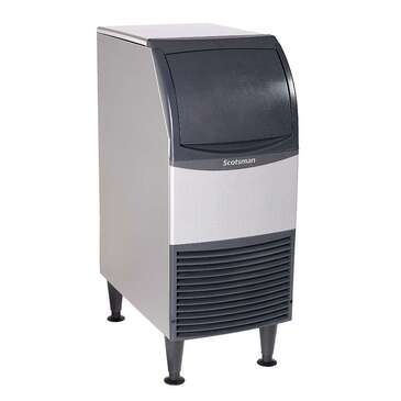 Scotsman CU0415MA-6 15" Full-Dice Ice Maker With Bin, Cube-Style - 50-100 lbs/24 Hr Ice Production, Air-Cooled, 220-240 Volts