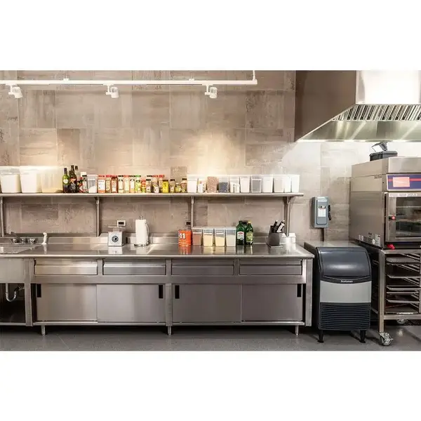 Scotsman CU0920MA-1 20" Full-Dice Ice Maker With Bin, Cube-Style - 50-100 lbs/24 Hr Ice Production, Air-Cooled