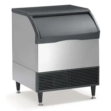 Scotsman CU3030SW-1 30" Half-Dice Ice Maker With Bin, Cube-Style - 300-400 lb/24 Hr Ice Production, Water-Cooled, 115 Volts