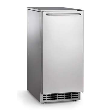 Scotsman CU50GA-1 14.88" Full-Dice Ice Maker With Bin, Cube-Style - 50-100 lbs/24 Hr Ice Production, Air-Cooled, 115 Volts
