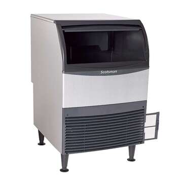 Scotsman UF424A-1 24" Flake Ice Maker With Bin, Flake-Style - 400-500 lbs/24 Hr Ice Production, Air-Cooled, 115 Volts