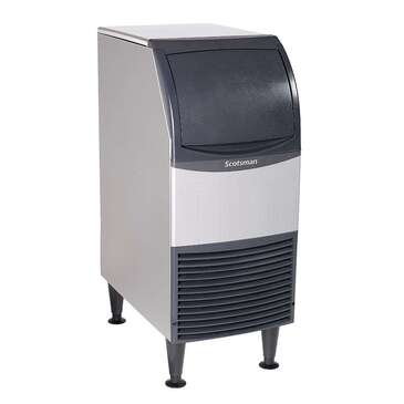 Scotsman UN0815A-1 15" Nugget Ice Maker with Bin, Nugget-Style - 50-100 lbs/24 Hr Ice Production, Air-Cooled, 115 Volts