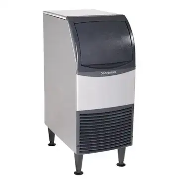 Scotsman UN0815A-1 15" Nugget Ice Maker with Bin, Nugget-Style - 50-100 lbs/24 Hr Ice Production, Air-Cooled, 115 Volts