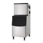 Admiral Craft LIIM-350 22" Full-Dice Ice Maker With Bin, Cube-Style - 300-400 lb/24 Hr Ice Production, Air-Cooled, 110 Volts