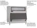 ICE-O-Matic B1325-60 Ice Bin