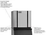 ICE-O-Matic CIM0520HW 22.25" Half-Dice Ice Maker, Cube-Style - 500-600 lb/24 Hr Ice Production, Water-Cooled, 115 Volts