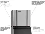 ICE-O-Matic CIM0836HA 30.25" Half-Dice Ice Maker, Cube-Style - 700-900 lb/24 Hr Ice Production, Air-Cooled, 208-230 Volts