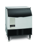 ICE-O-Matic ICEU300FW 30" Full-Dice Ice Maker With Bin, Cube-Style - 300-400 lb/24 Hr Ice Production, Water-Cooled, 115 Volts