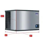 Manitowoc IDT0750W 30" Full-Dice Ice Maker, Cube-Style - 700-900 lb/24 Hr Ice Production, Water-Cooled, 208-230 Volts