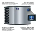 Manitowoc IRT0620W    22"  Regular Size Cubes Ice Maker, Cube-Style - 400-500 lbs/24 Hr Ice Production,  Water-Cooled, (-251) 230v/50/1-ph, 5.4 amps, CE