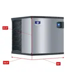 Manitowoc IRT0620W    22"  Regular Size Cubes Ice Maker, Cube-Style - 400-500 lbs/24 Hr Ice Production,  Water-Cooled, (-251) 230v/50/1-ph, 5.4 amps, CE