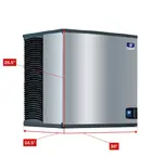 Manitowoc IRT0900W    30"  Regular Size Cubes Ice Maker, Cube-Style - 700-900 lb/24 Hr Ice Production,  Water-Cooled, 208-230 Volts 