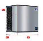 Manitowoc IYF1800C 30" Half-Dice Ice Maker, Cube-Style - 1500-2000 lbs/24 Hr Ice Production, Air-Cooled, 115 Volts