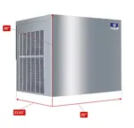 Manitowoc RFK0320AZ 22.00" Flake Ice Maker, Flake-Style, 300-400 lbs/24 Hr Ice Production, 230 Volts , Air-Cooled