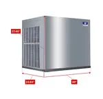 Manitowoc RFK1300AZ 30.00" Flake Ice Maker, Flake-Style, 1000-1500 lbs/24 Hr Ice Production, 230 Volts , Air-Cooled