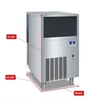 Manitowoc UFK0200AZ Ice Maker with Bin