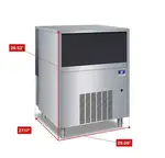 Manitowoc UNK0300AZ Ice Maker with Bin