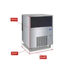 Manitowoc UNP0300A Ice Maker with Bin