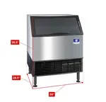Manitowoc UYF0310A 30" Half-Dice Ice Maker With Bin, Cube-Style - 200-300 lbs/24 Hr Ice Production, Air-Cooled, 115 Volts