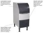 Scotsman CU0415MA-1 15" Full-Dice Ice Maker With Bin, Cube-Style - 50-100 lbs/24 Hr Ice Production, Air-Cooled, 115 Volts