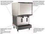 Scotsman HID525A-1    21.25" Nugget Ice Maker Dispenser, Nugget-Style - 500-600 lb/24 Hr Ice Production, Air-Cooled, 115 Volts